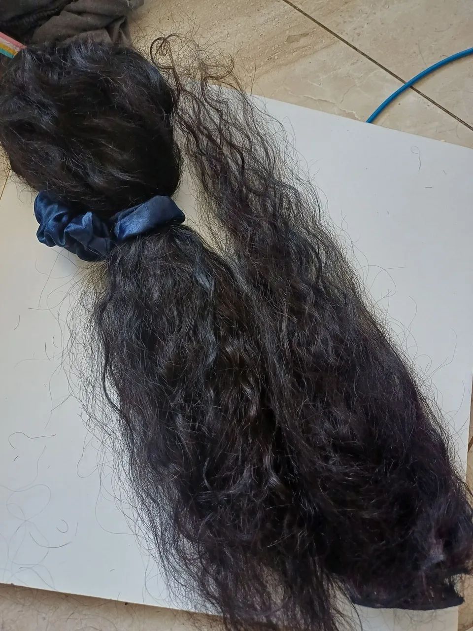 Cabelo humano cacheado 70cm - Foto 3