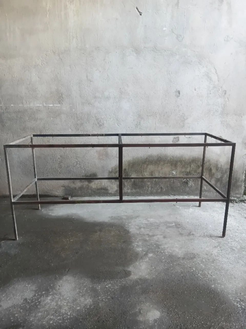 Mesa bancada de ferro altura 1,00×2,20×80  - Foto 4
