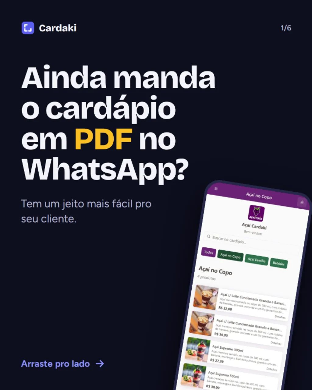 Cardápio Digital GRÁTIS - Foto 4