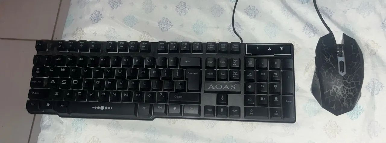 Teclado e mouse gamer - Foto 2