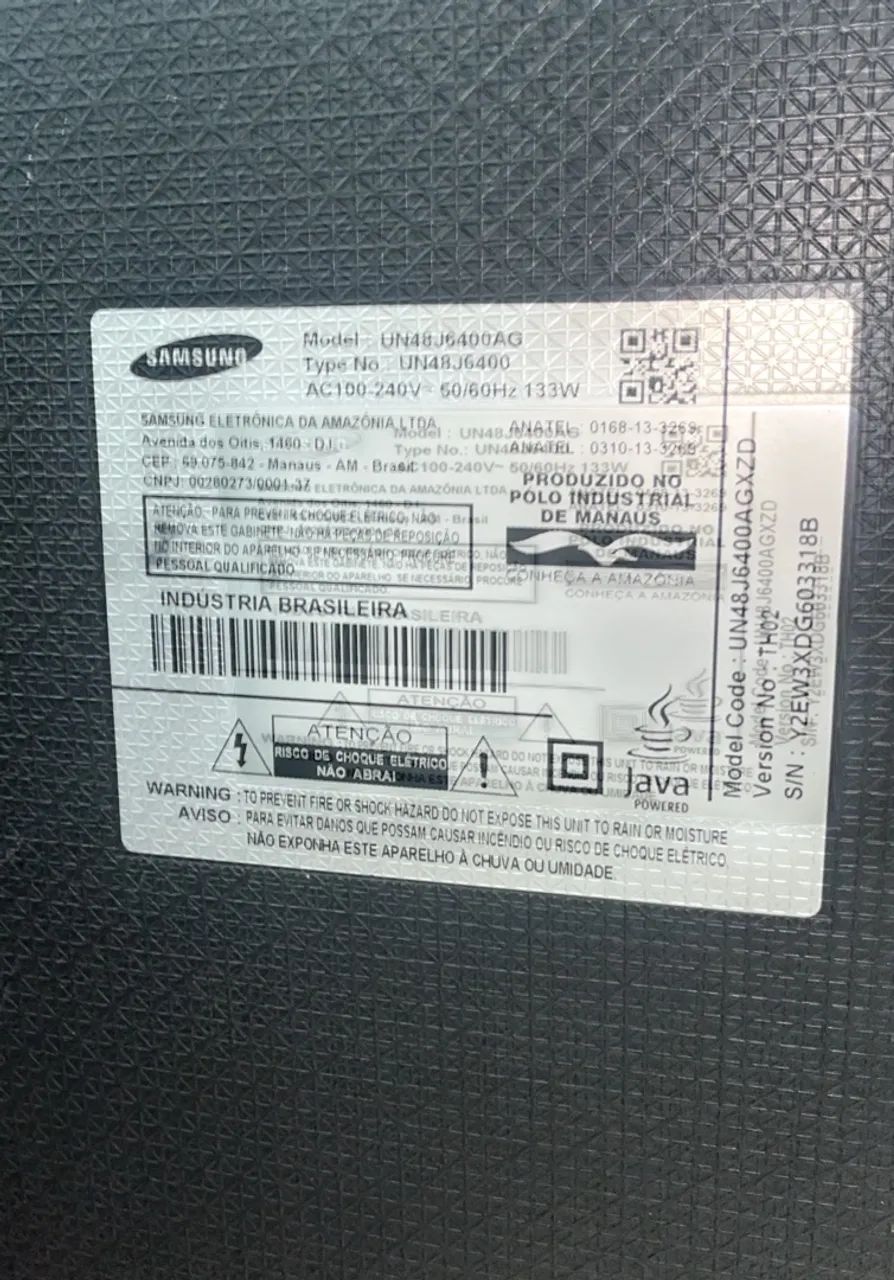 VENDO ESSA TV DE 48 POLEGADAS, CONSERVADA PORÉM COM ESSE DEFEITO.  - Foto 2