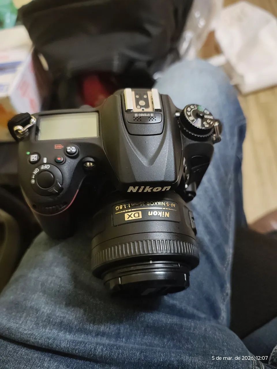 Nikon D7200 com lente Extra