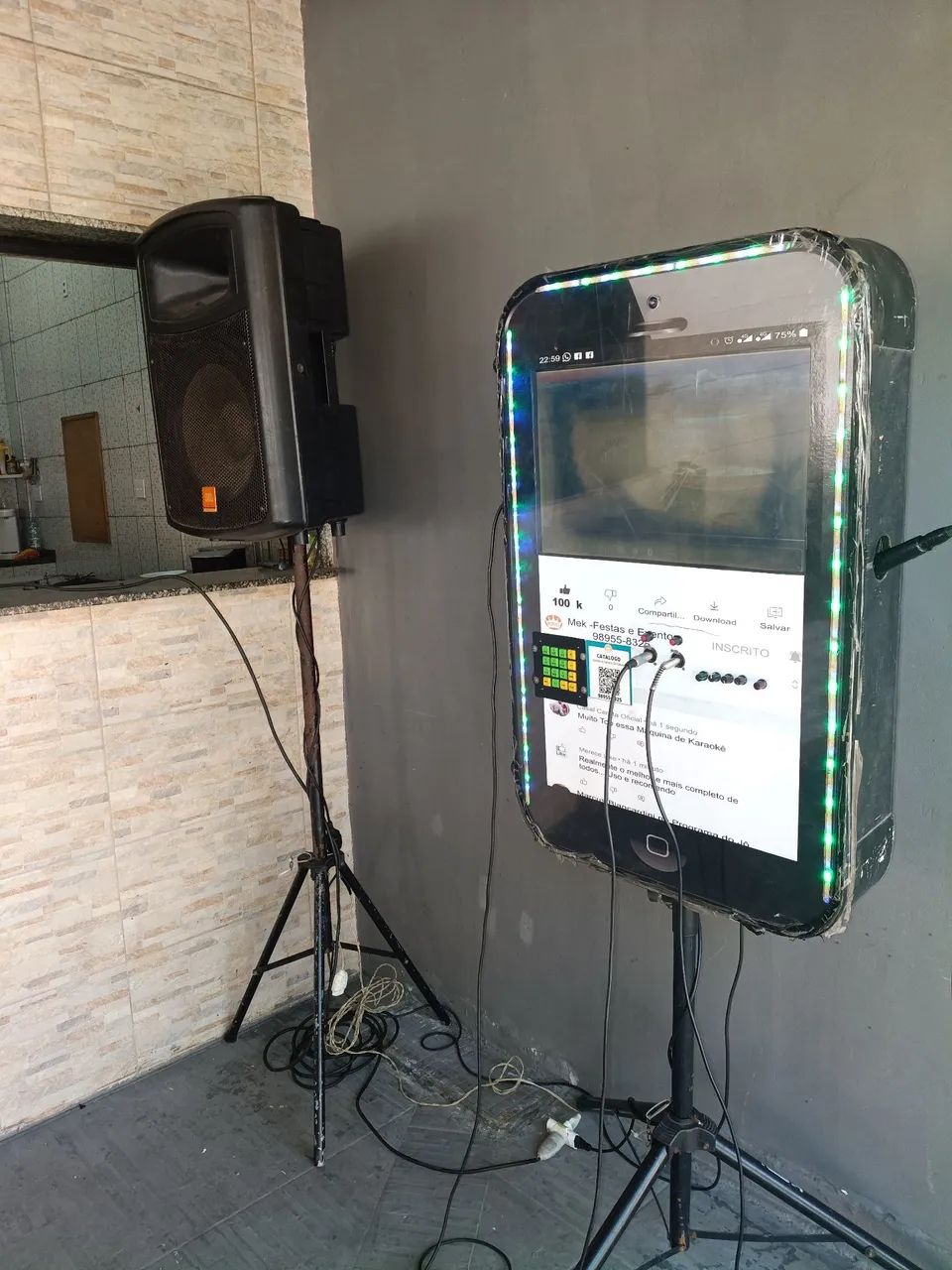 SOM ILUMINAÇÃO E KARAOKE  - Foto 2