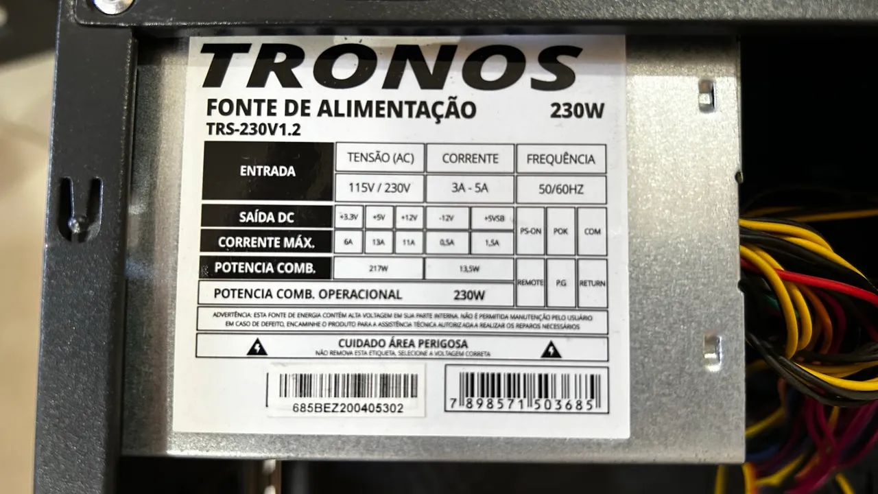 Gabinete para PC com fonte - Foto 3