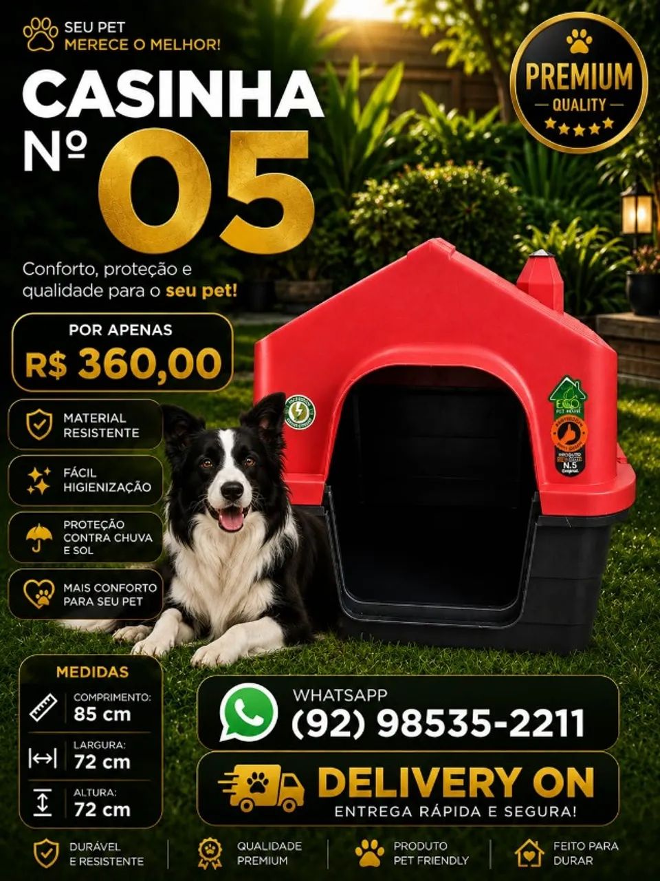 Casinhas para pets  - Foto 5