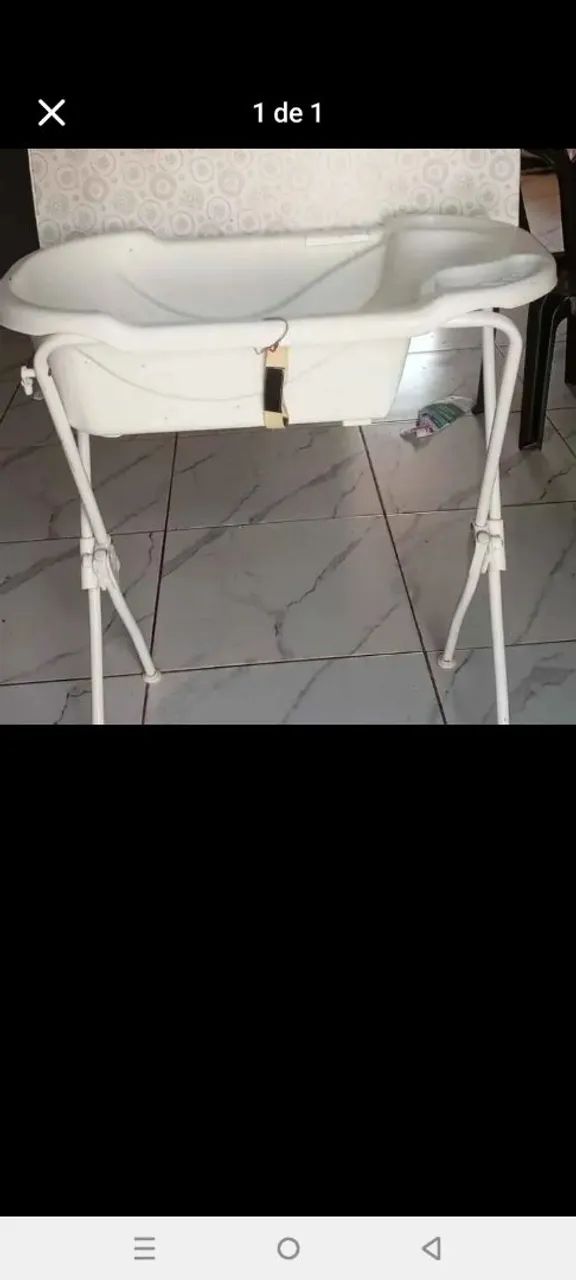 BANHEIRA E SUPORTE INFANTIL  - Foto 2