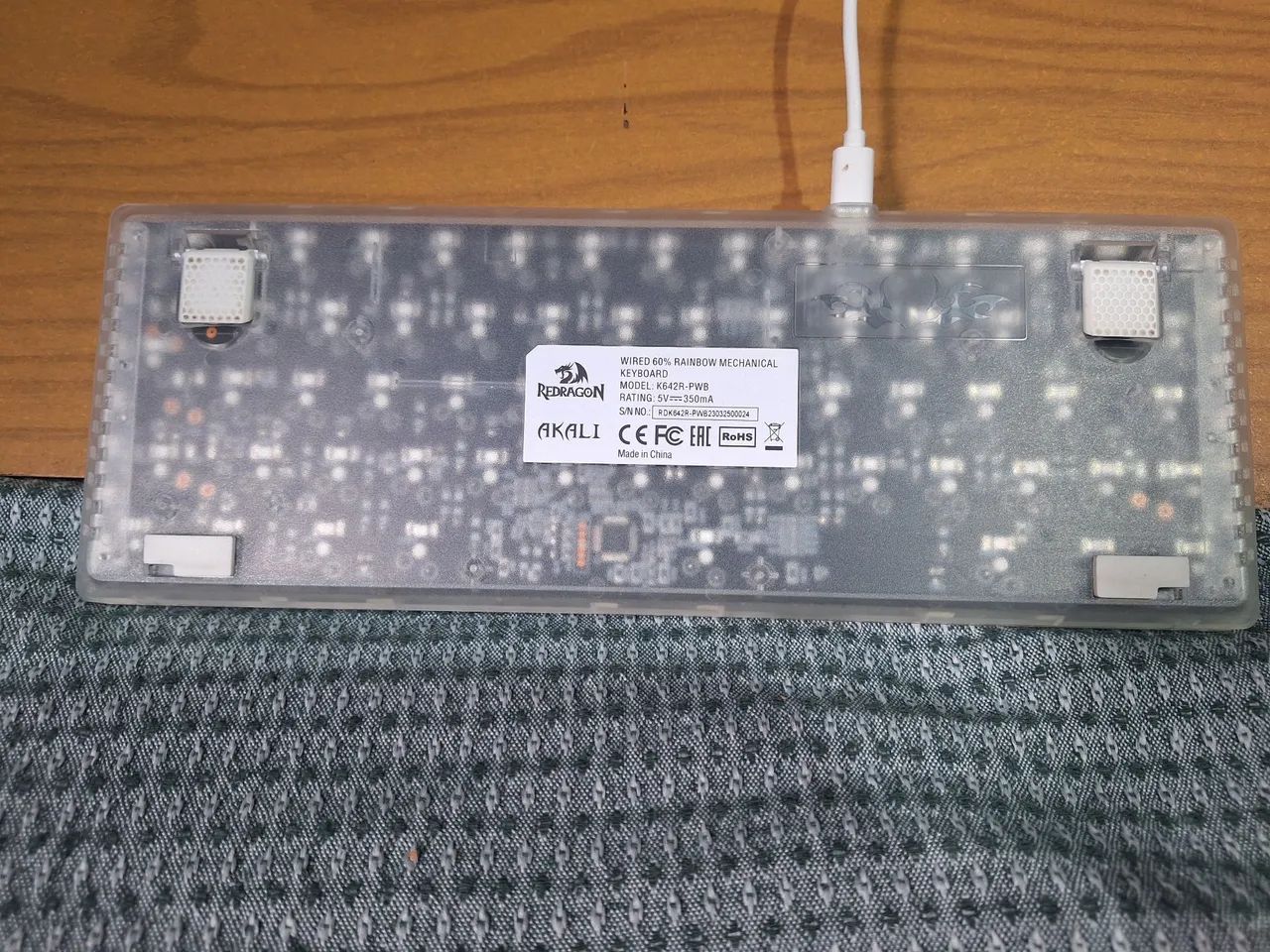 Teclado mecânico 60% , redragon akali - Foto 2
