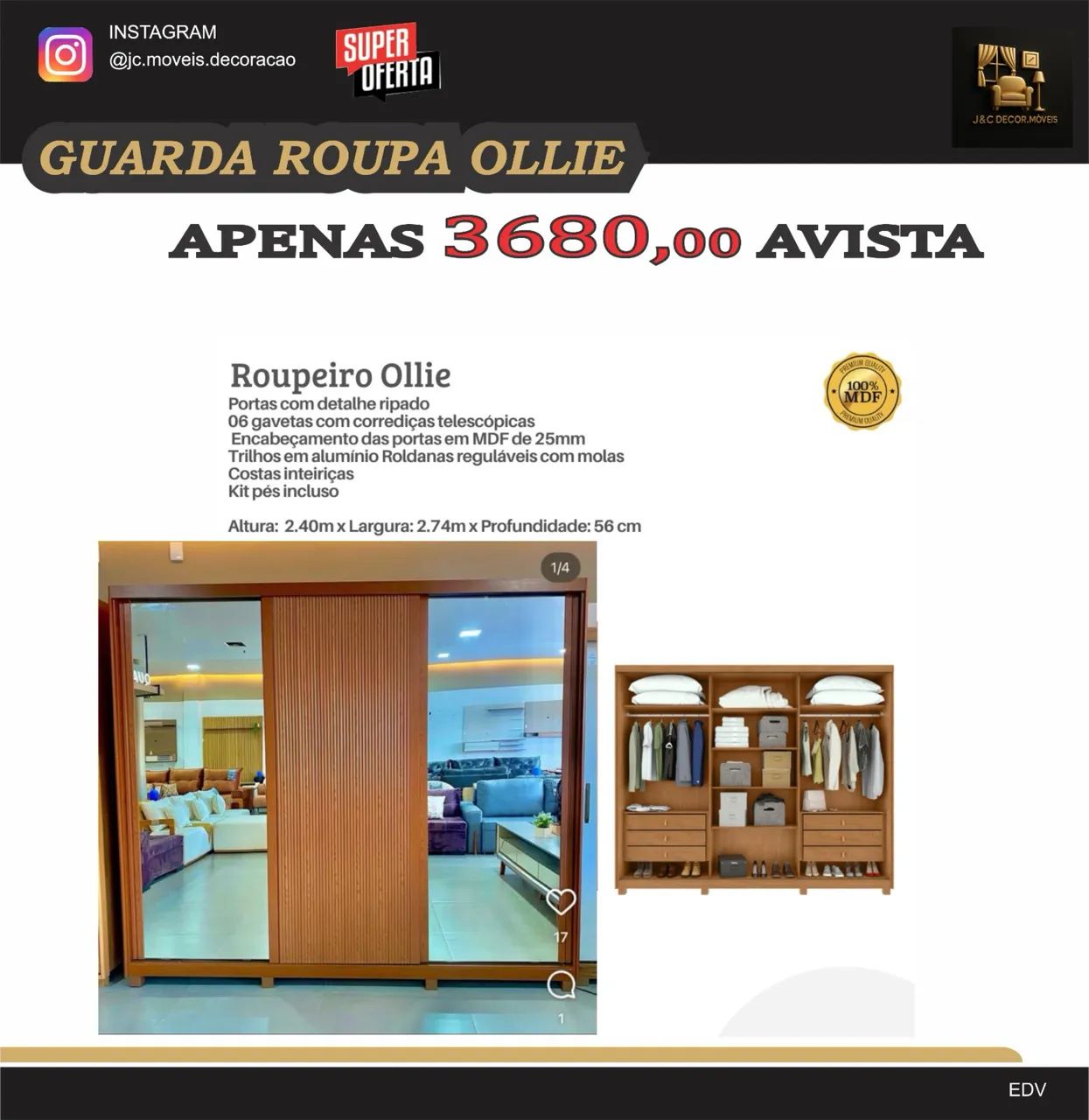 ROUPEIRO MEGA LANÇAMENTO  - Foto 2