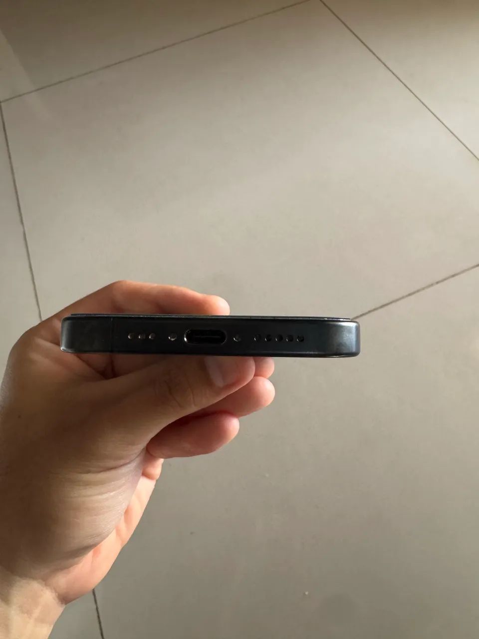 iphone 15 pro 128gb saúde bateria 87% preto - Foto 4