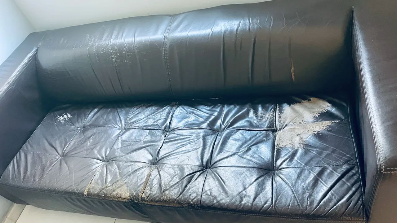 Sofá couro Tok Stok - Foto 3