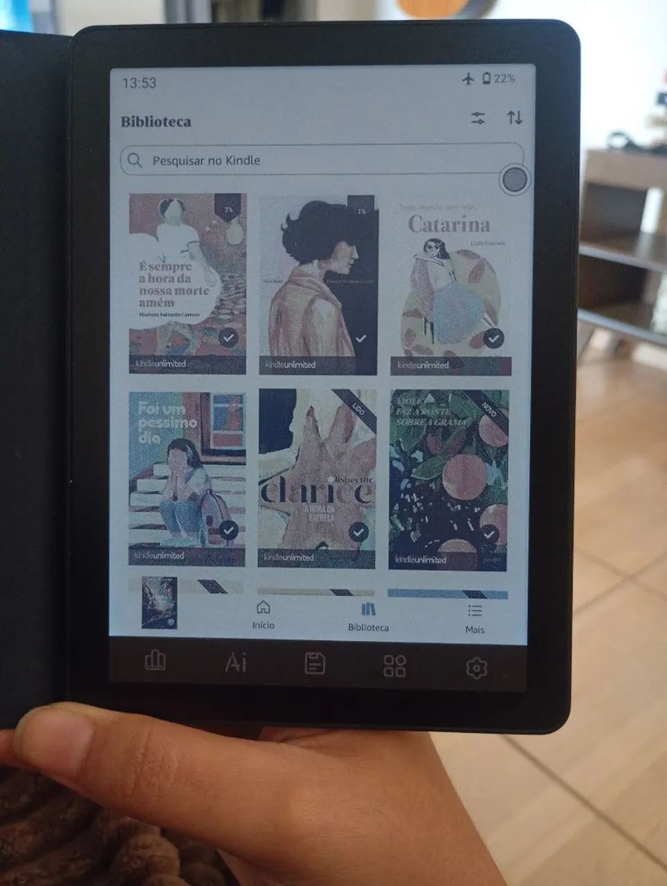 Leitor E-reader Bigme B6 Colorido Android 14 64gb - Foto 2