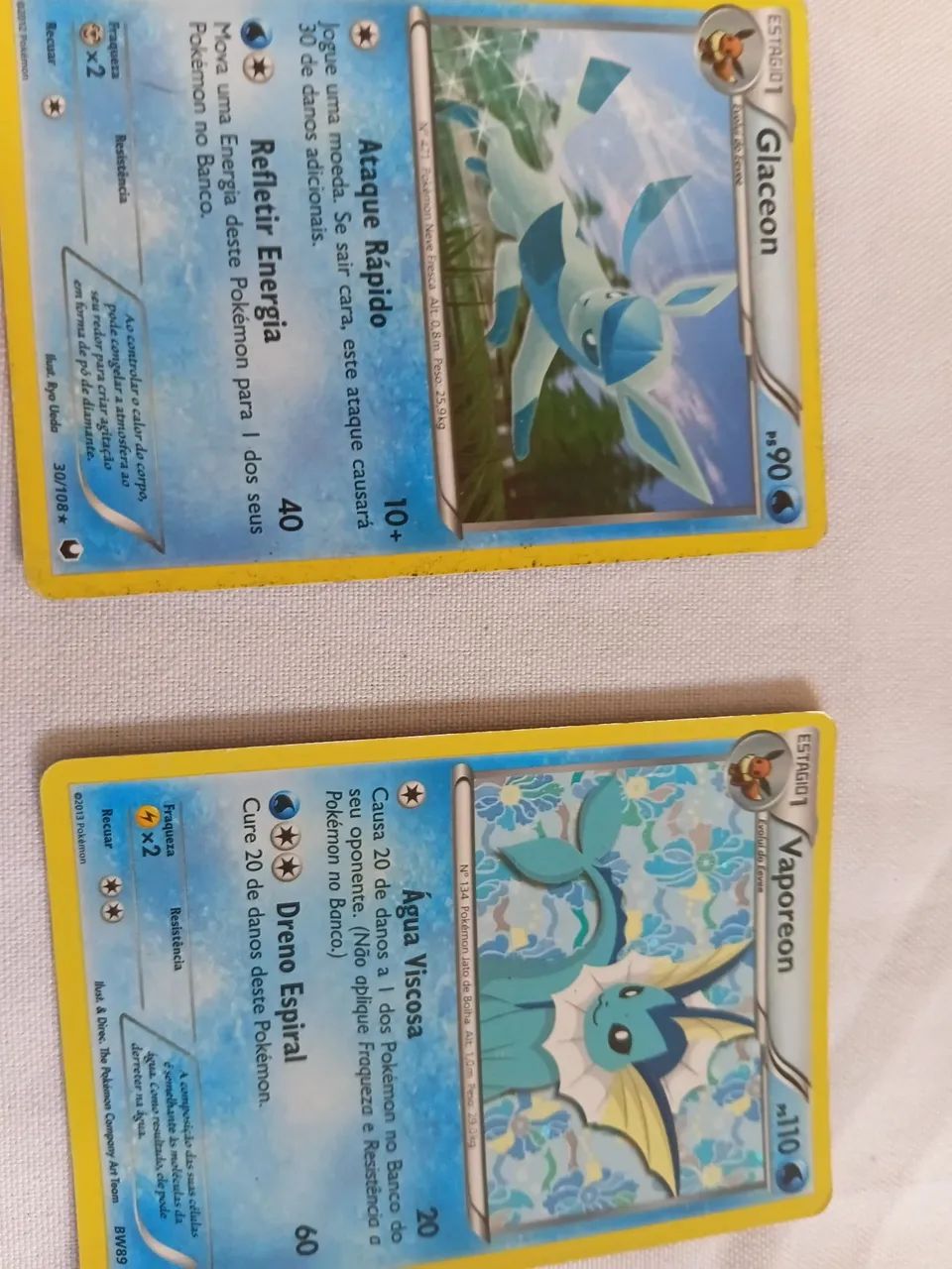 Cartas pokémon evee com as 8 evoluções - Foto 5