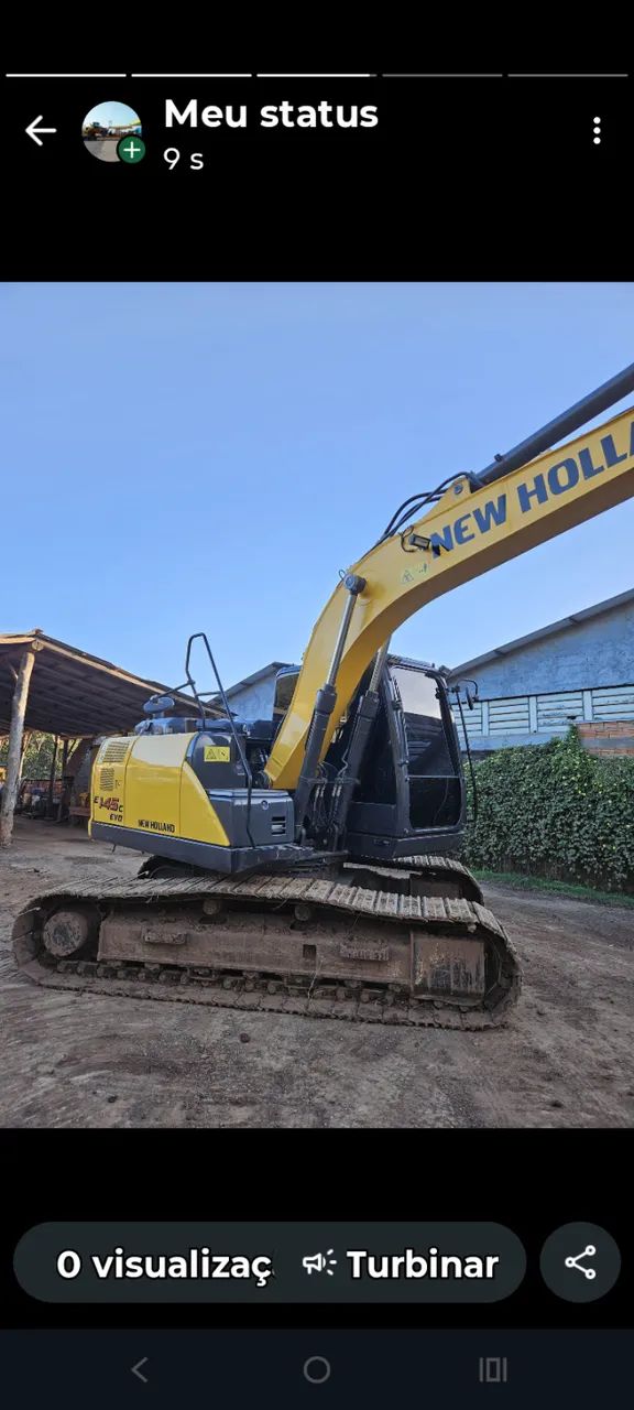 Escavadeira New Holland E 145 C 2022