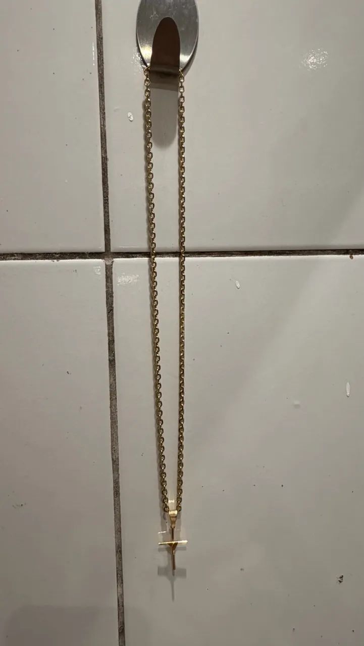 Corrente banhada a ouro 18k - Foto 2