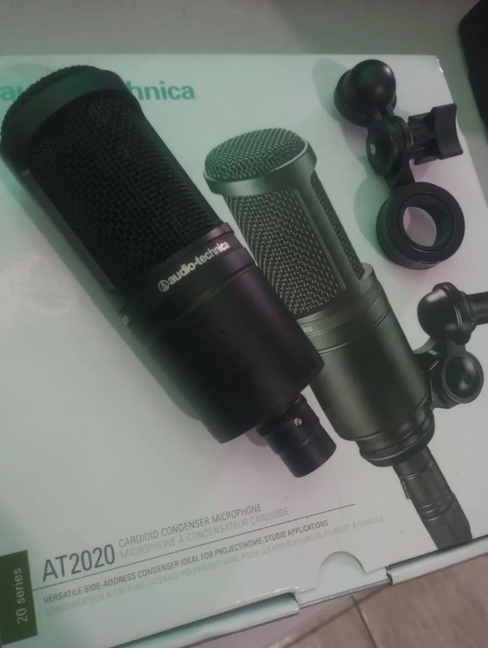 Microfone Condensador Audio Technica AT2020