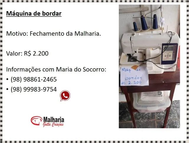 Máquina de Bordar