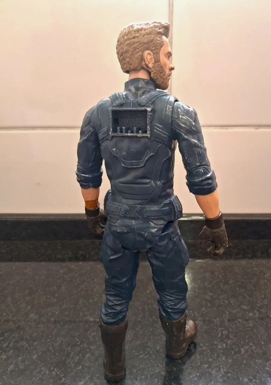 Boneco Capitão América  Hasbro Usado  - Foto 5