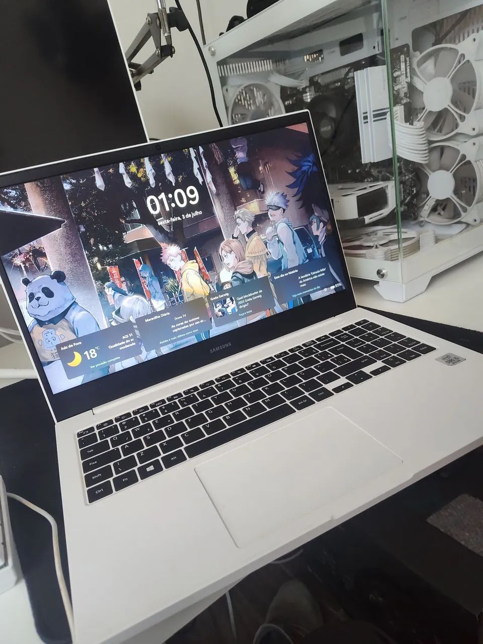 Notebook Samsung i5 novinho - Foto 3