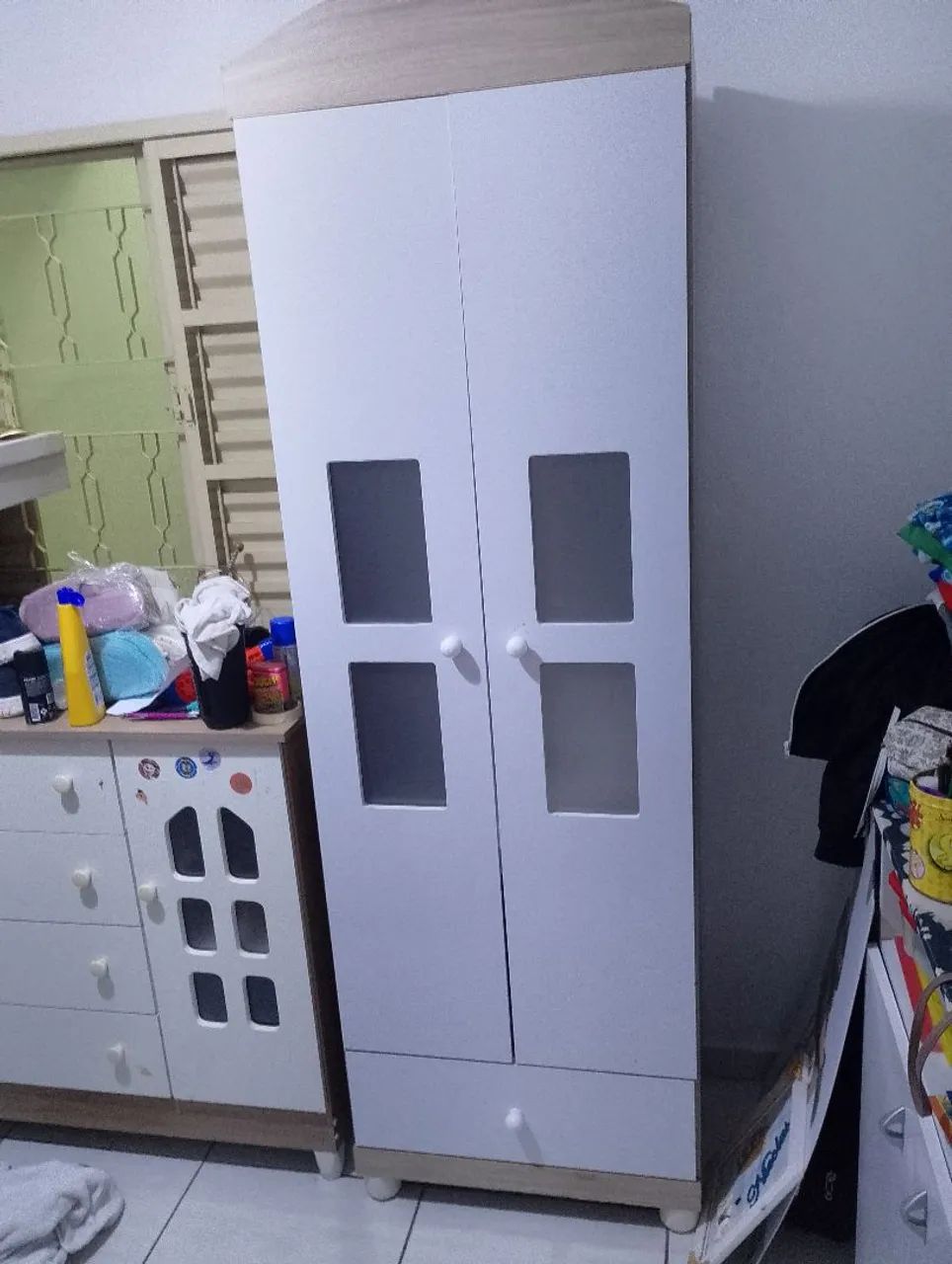 Guarda roupa e cômoda infantil jogo de quarto cômoda e guarda roupas