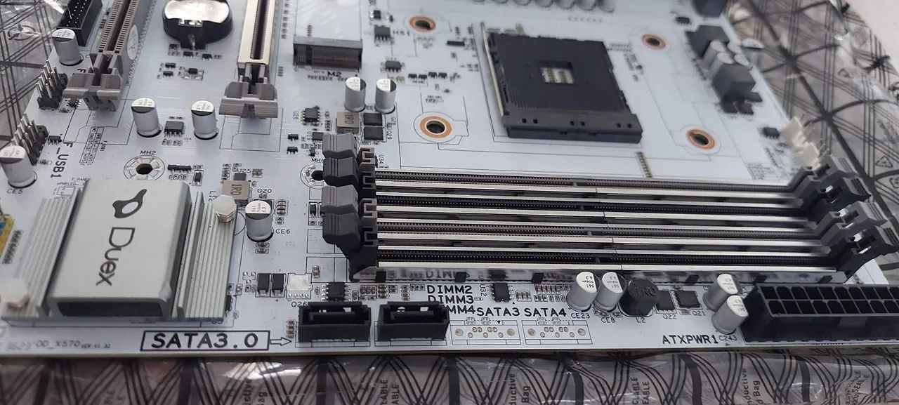 Placa Mãe Duex AM4 RYZEN  - Foto 4