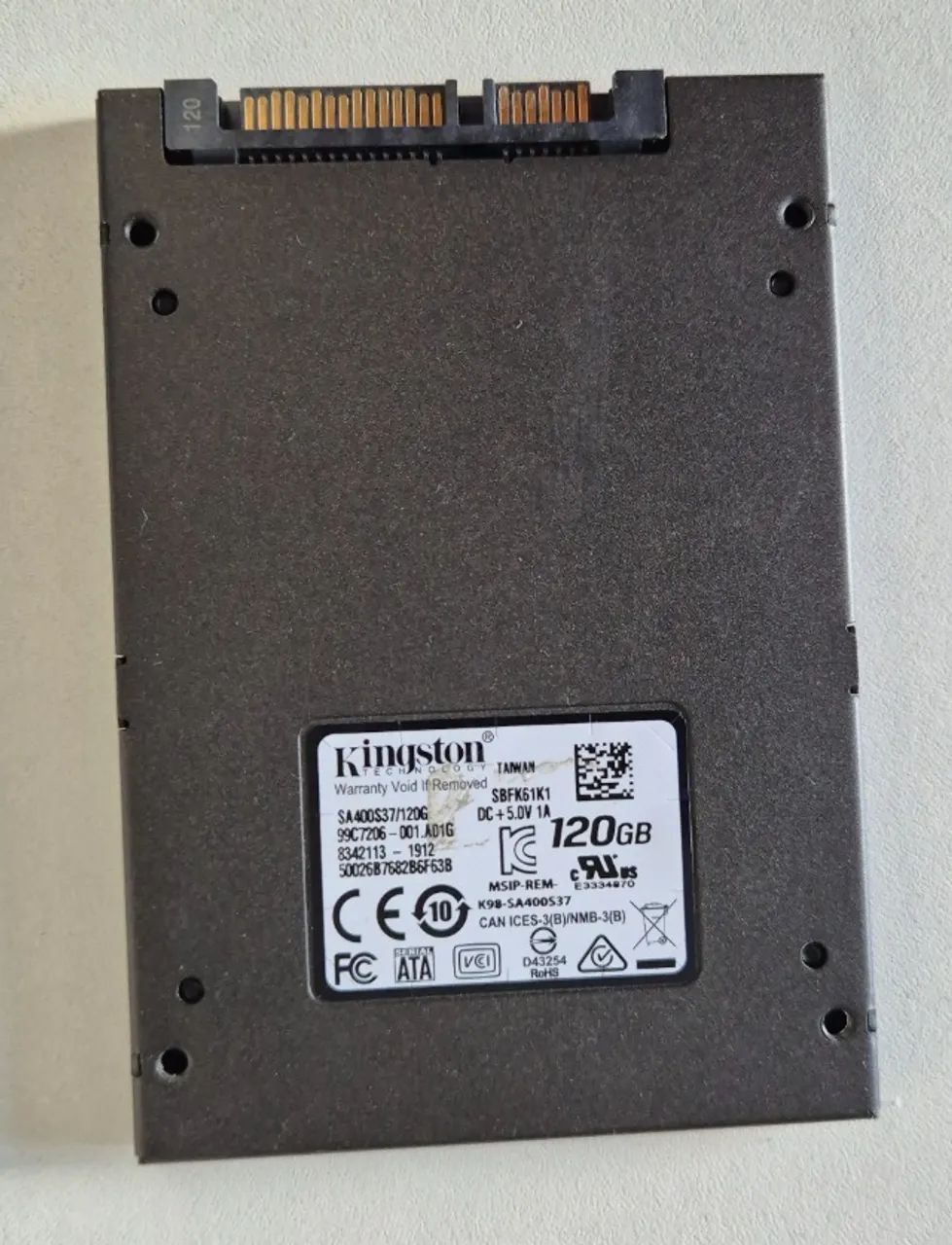 SSD Kingston 120GB SATA - Foto 2