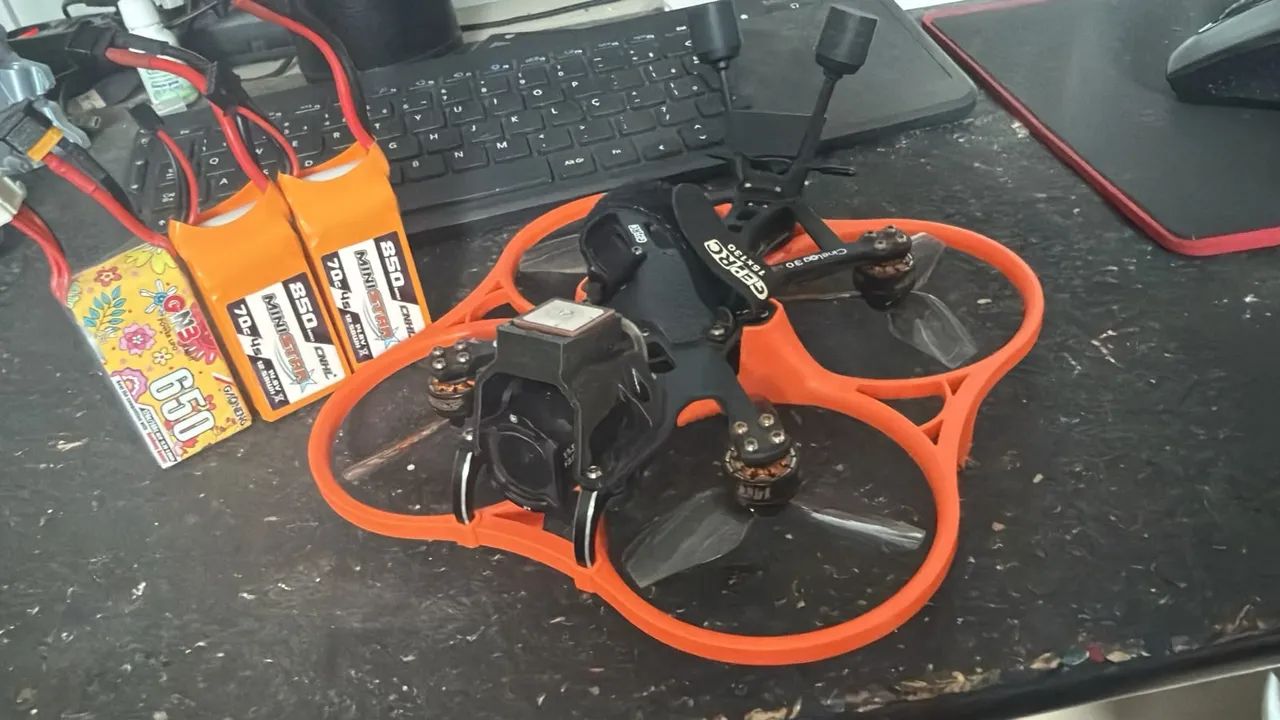 CineLog 30 V3 + DJI O4 Pro + GPS ? ESTADO DE NOVO! - Foto 2