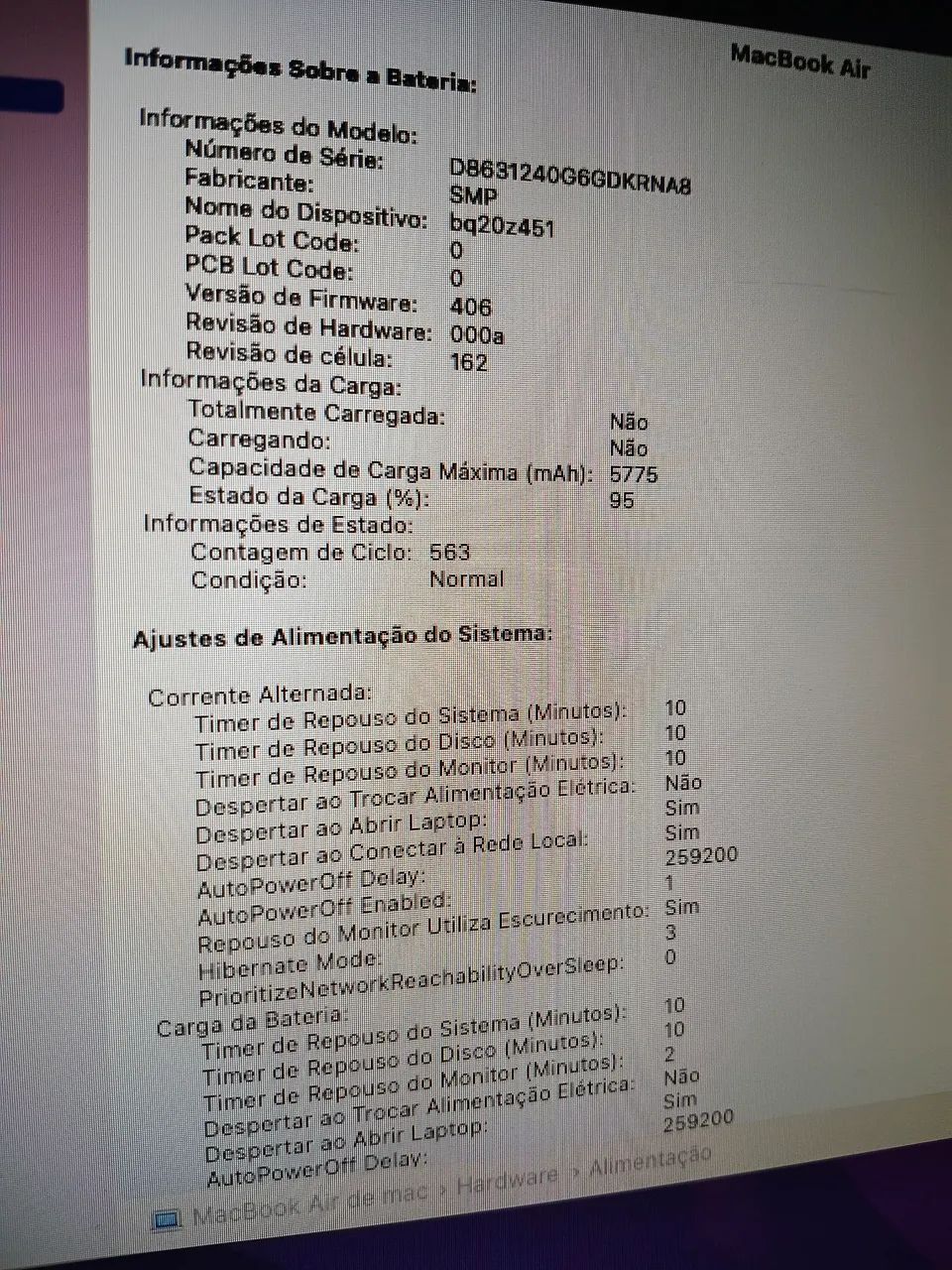 Macbook Air A1466 Processador i5 - Foto 4