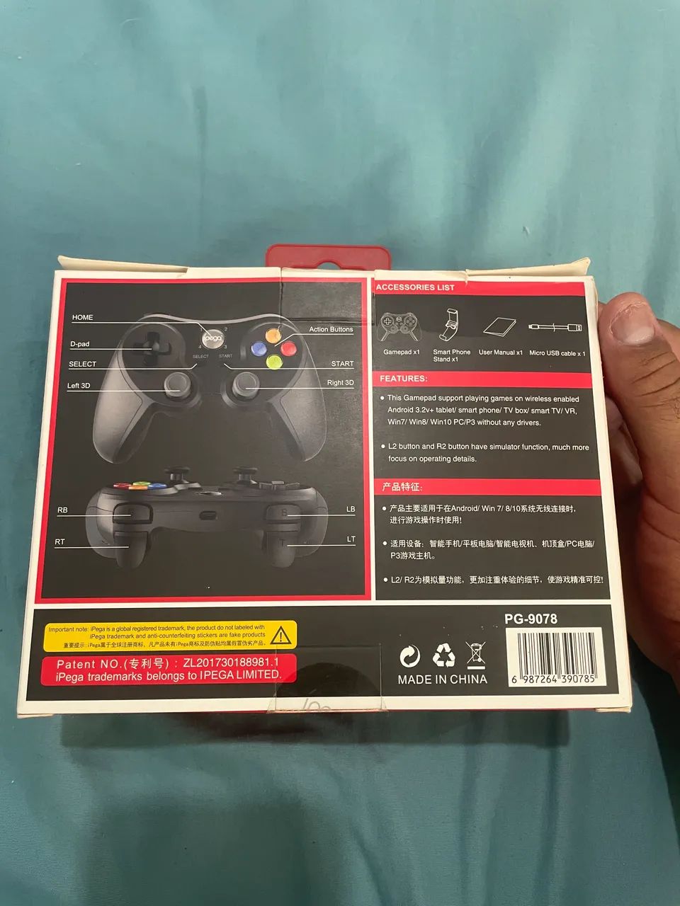Controle sem fio videogame  - Foto 2