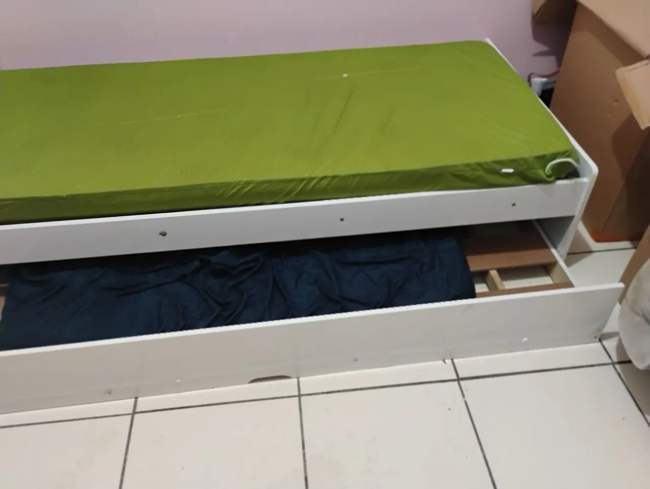 Vendo urgente Cama infantil com auxiliar LEIA O ANÚNCIO  - Foto 5