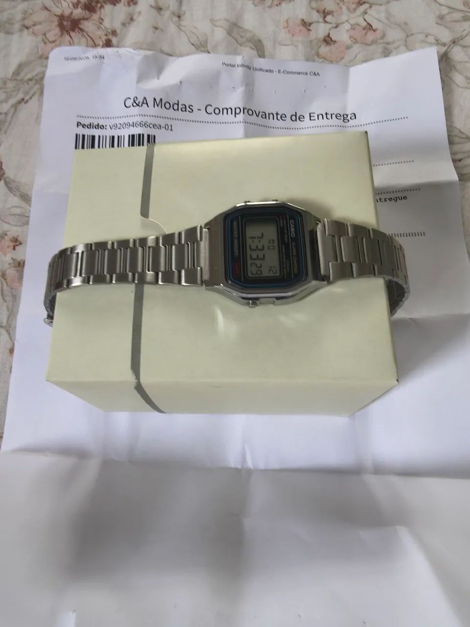 Relógio Casio unissex original 
