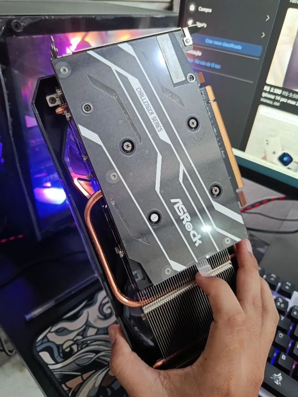 Placa de Vídeo RX 6600 ZERADA - Foto 2