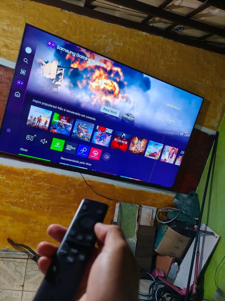 SMART TV 4K SAMSUNG 70 POLEGADAS TOP PERFEITA BARATA R$3.200. - Foto 3
