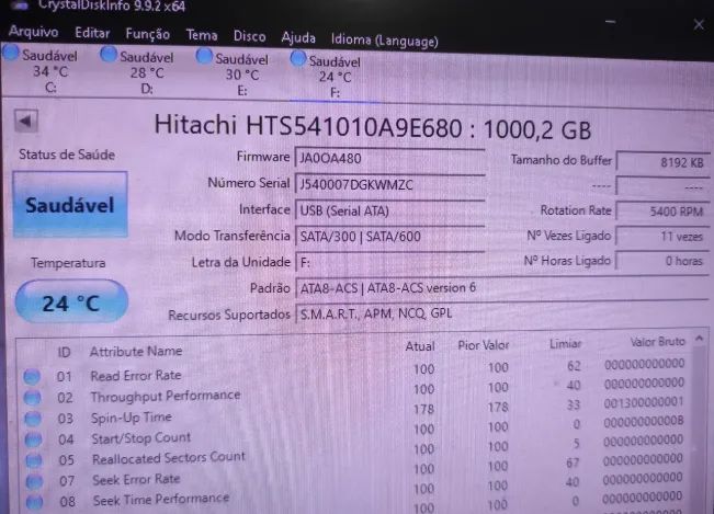 HD externo Hitachi de 1tb - Foto 2