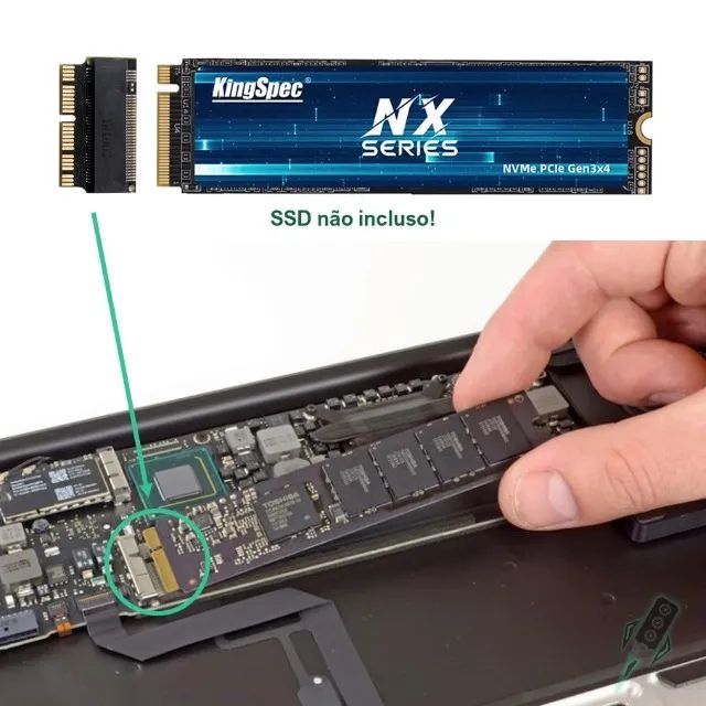 Adaptador para ssd Mac - Foto 3