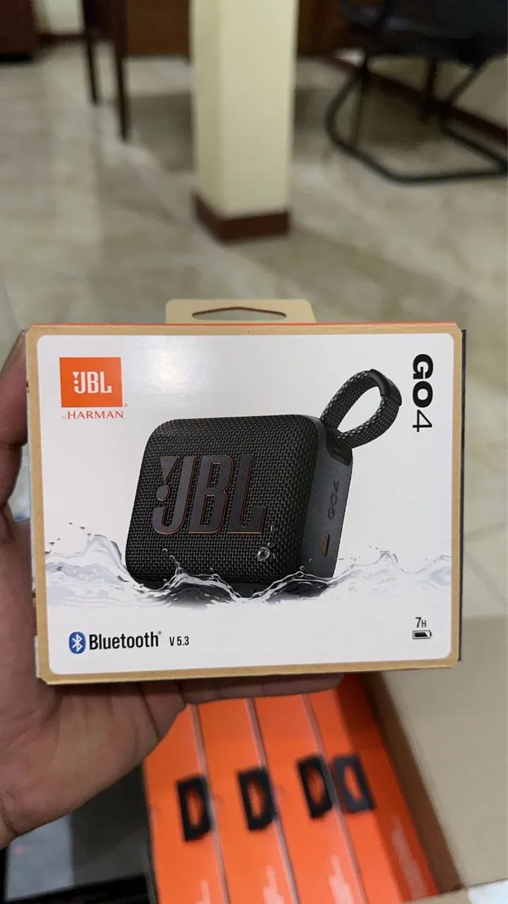 Caixa JBL Go 4 Preta  - Foto 4