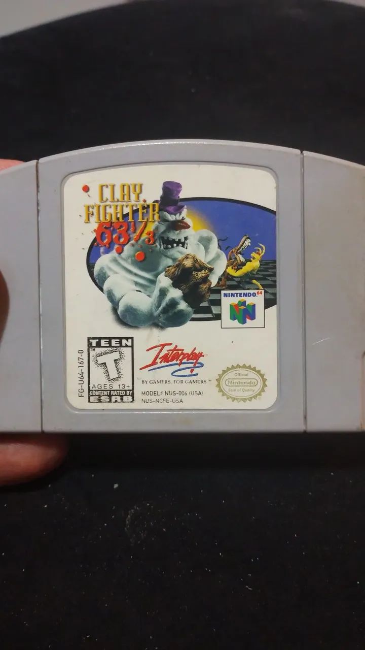 Clayfighter 63 1/3 Nintendo 64 - Jogos de Vídeo Game - Bacacheri