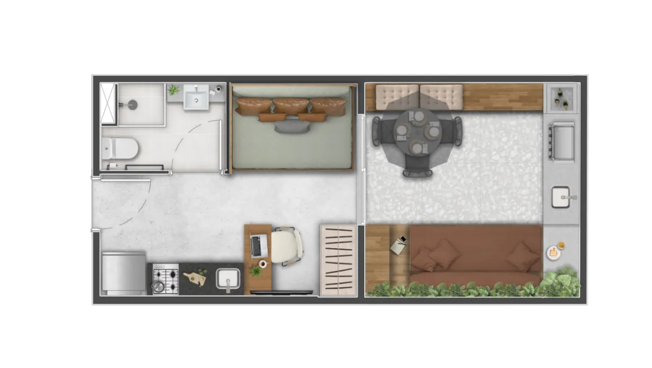 PLANTA 17m²