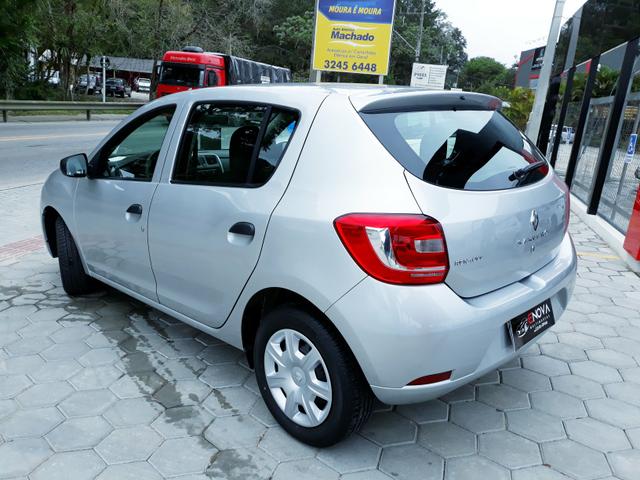 Sandero authentic 1.0 flex completa 12v único dono 2018 - Foto 4