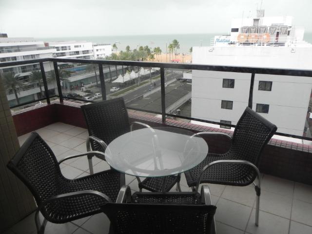 605 - Flat mobiliado em Cabo Branco 50m da praia - Foto 3