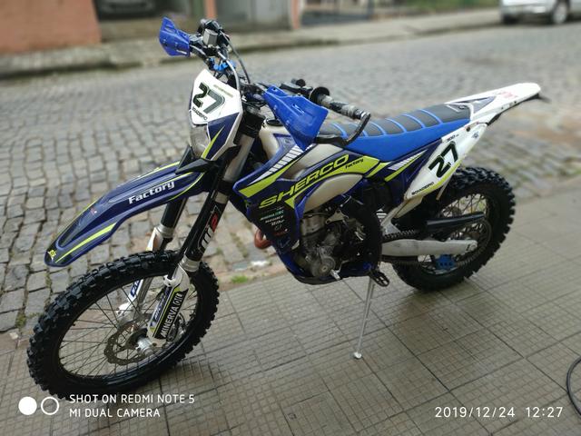Vendo moto offroad Sherco factory ano 2014/14 - Foto 4