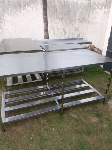Mesa de inox coifa Exaustor  - Foto 2