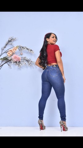 Calça jeans femenina  - Foto 3