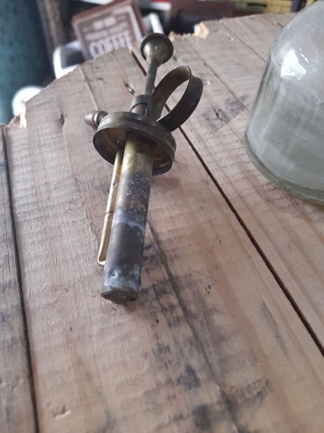 Perfumeiro antigo em vidro século passado  - Foto 3