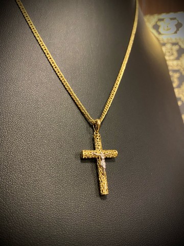 Conjunto em ouro 18k 5,6 gramas - Foto 3