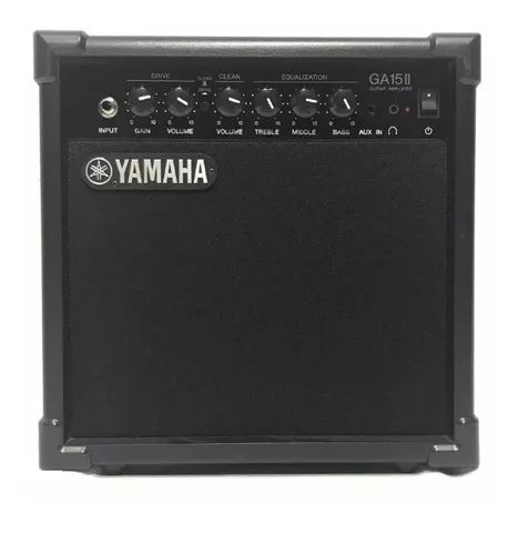 Amplificador Yamaha GA Series GA-15 para guitarra de 15W cor preto