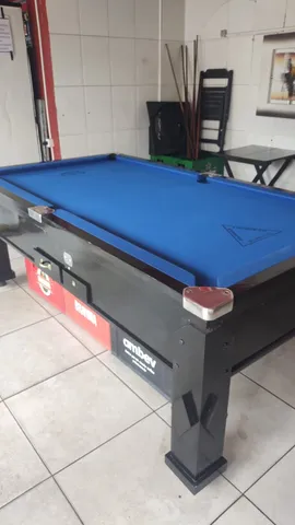 Brechó do Cido - MESA DE SINUCA Preço bem acessível, apenas R$ 900,00  Semi-Novo, está ótimo estado. Entrar em contato pelo número (11) 99952-1301  (de preferência pelo Whatsapp)