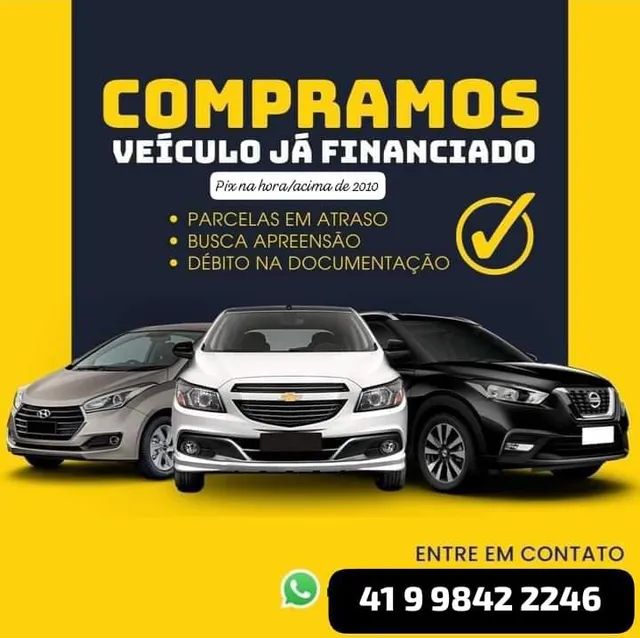 Compramos seu financiado 