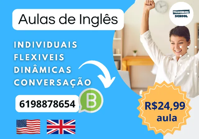 Aulas de ingles  +154 anúncios na OLX Brasil