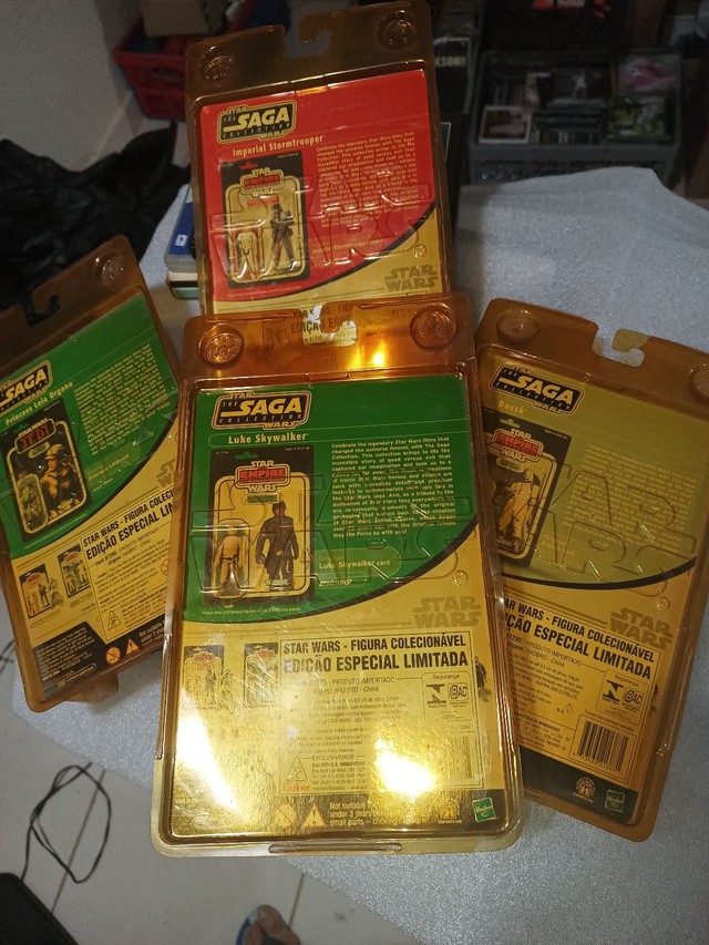 Star Wars  The Saga Collection LUKE LEIA Bossk StormTrooper  - Foto 5
