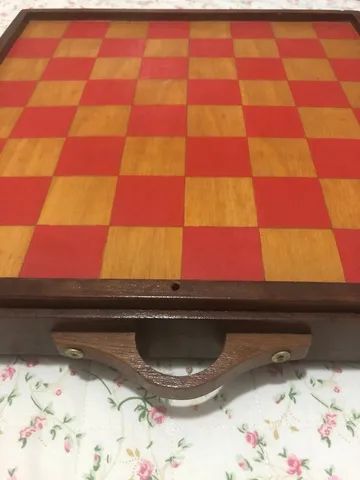 Tabuleiro de Madeira de 1990